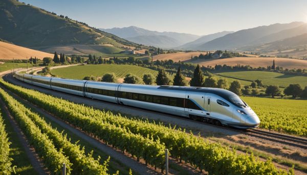 Voyager en train à travers l Europe pour un impact minime